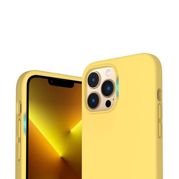 iPhone 14 Pro Silikonskal Rvelon - Gul Gul yellow