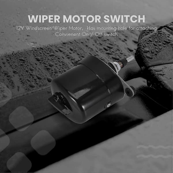 12V Universal Vindusviskermotor For Willys Traktor