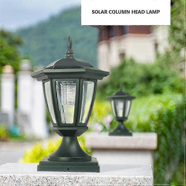 Automatisk solcellehette-lys for terrassehage vanntett belysning