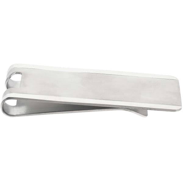 Sølv Pengeclips Titanium Slank Pengeclips til Kreditkortholder Silver 5.4X2.1cm