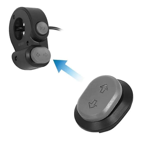 2PCS Blinkersknappskydd Vänster Höger Blinkersknappskydd för Ninebot G2 E2 PRO F2 Elscooter