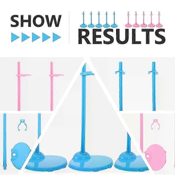 30 st DIY Hantverksdisplayställhållare för utställningsmaterial