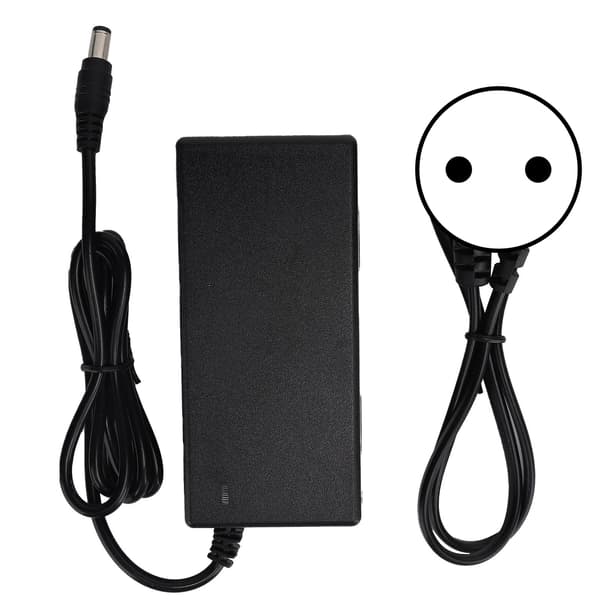 42V 2A Strømadapter DC 5,5 mm Hanstik til 36V Lithium Ion Batteri AC 100‑240V 50/60Hz EU-stik