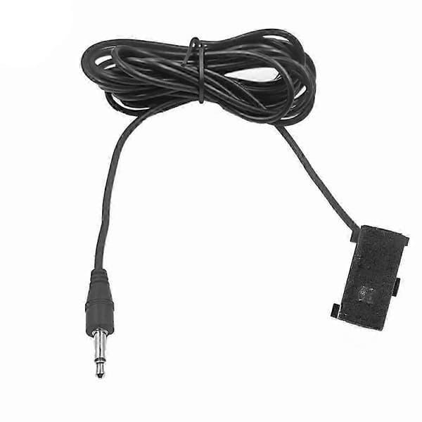 Bil takkonsoll mikrofon 3,5 mm plugg ekstern kablet mikrofon Black