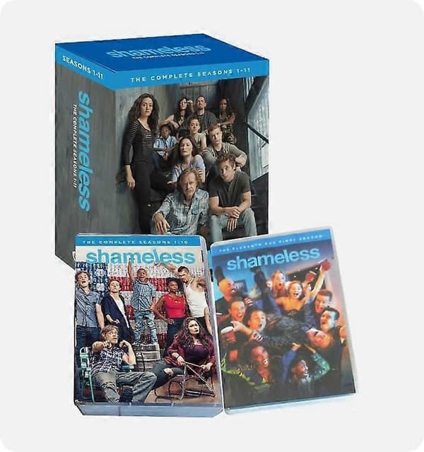 Shameless Hela Serien Säsongerna 1-11 (DVD, 34-Disc Box) engelsk version