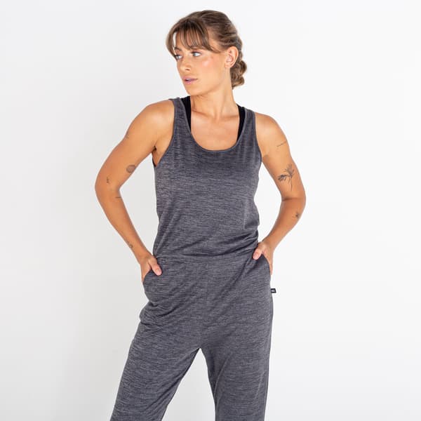 Dare 2B Dame/Dame Slow Down Jumpsuit Z Koksgrå Charcoal Grey 16 UK