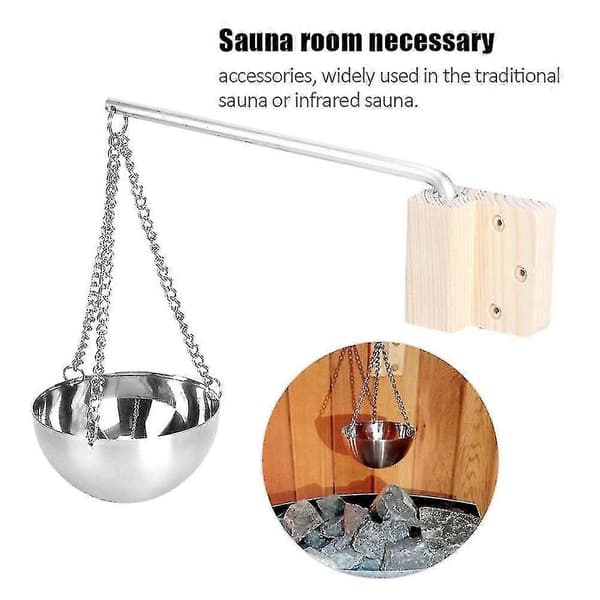 Sauna Eterisk Oljeskål Aromaterapi Diffuserkopp for Spa Avslapning