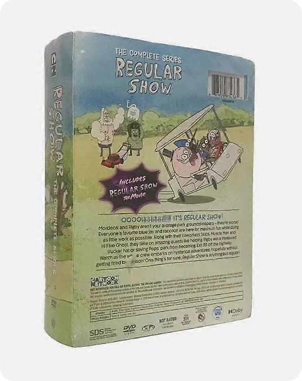 Regular Show - TV-serien Säsong 1-8 DVD 20-Disc engelsk version Box Set