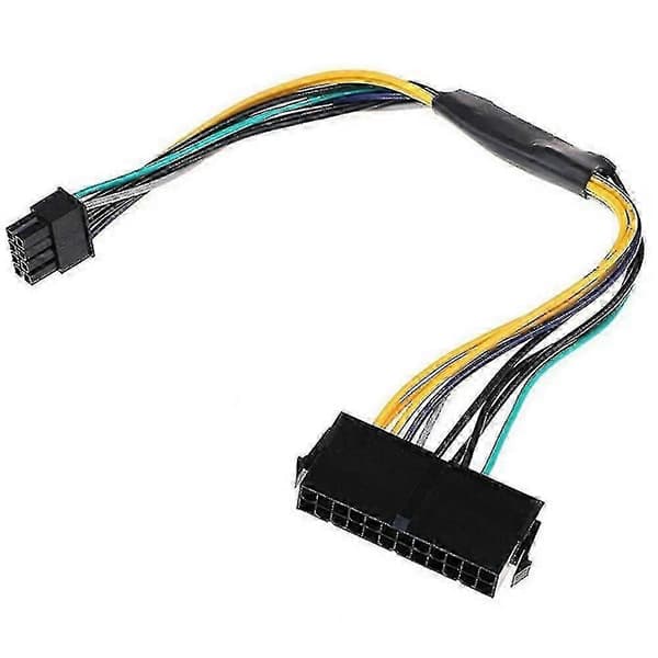 2 stk 18awg PC Splitter Strømforlengelseskabel
