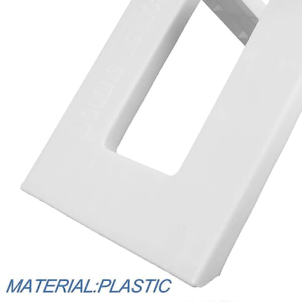 2 stk. cykelstativ i plast til scooter og cykel White 29X16.5cm