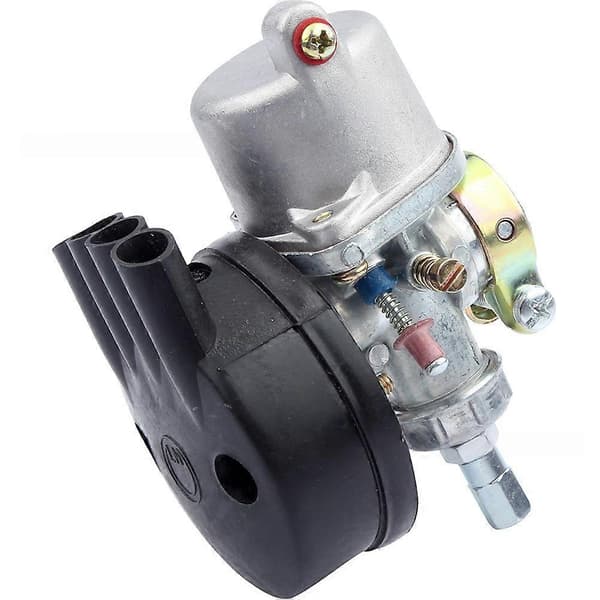 Karburator til 49cc 60cc 66cc 80cc 2-takts motor motoriseret cykel Silver