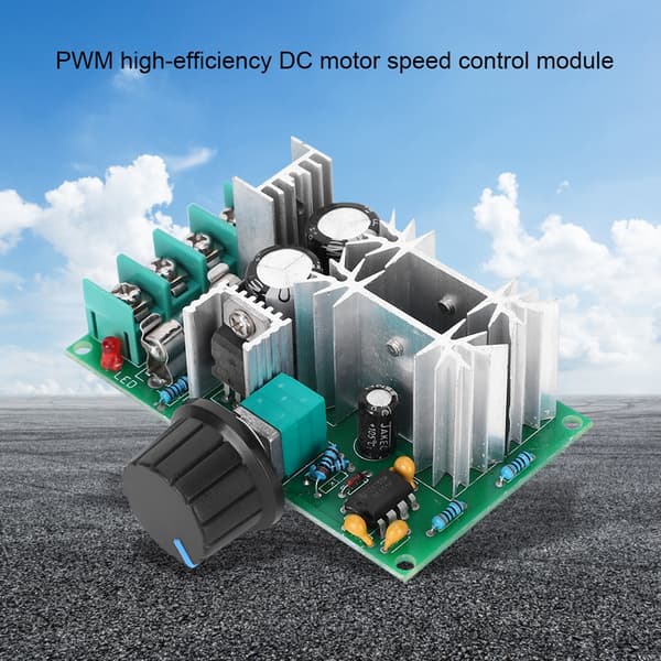 [14]DC Motor Speed Controller PWM Regulator Power Regulator Fan 12V 24V 36V 48V 20A
