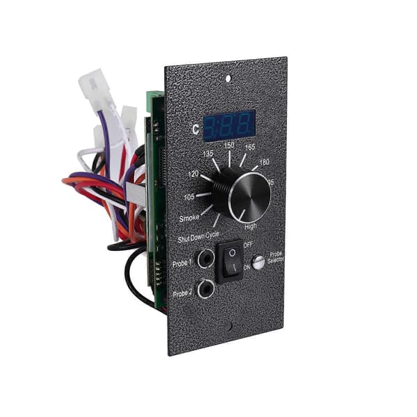 Digital termostat oppgraderingskontrollerkort erstatning for pelletgrill Black