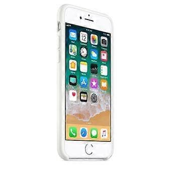 Hvit Apple silikondeksel for iPhone 7, 8 og SE2nd