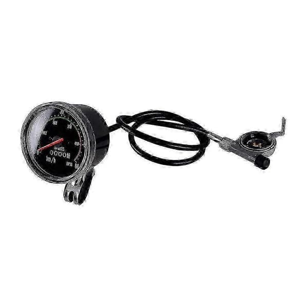 Universal Cykelcomputer Speedometer Analog Kilometertæller Stopur Mekanisk Cykelmåler