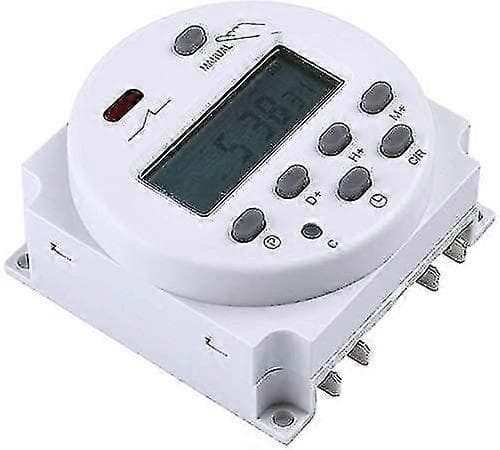 Elektronisk timer DC12V 16A 17 program programmerbar LCD-skärm