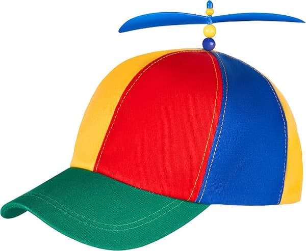 Fargerik Propellhette - Helikopterhette - Propellhette - Baseball