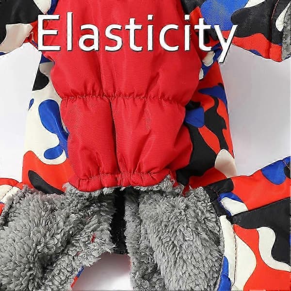 Höst Vinter Vindtät Hundoverall Jacka Kappa S Polyester