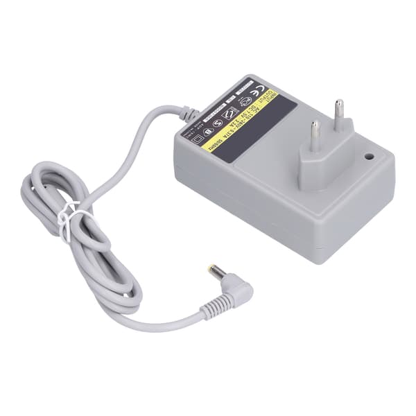 PS1 Charger EU Plug Durable Portable Power Adapter with Cord for Playstation 1 Console