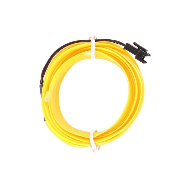 2M Koldt Lys Fleksibel LED Strip Lys Til Biludsmykning Yellow Light