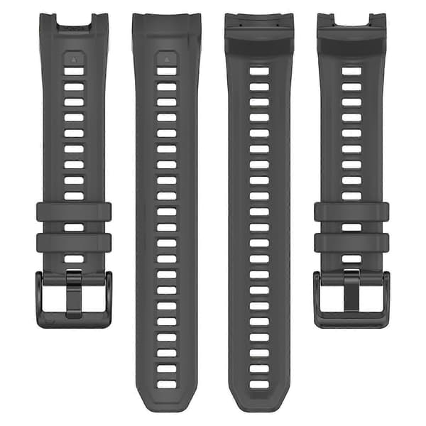 22 mm silikonerem til Garmin Instinct 3 Solar/Instinct 3 AMOLED 45 mm udskiftningsurrem Multicolor Dark Grey