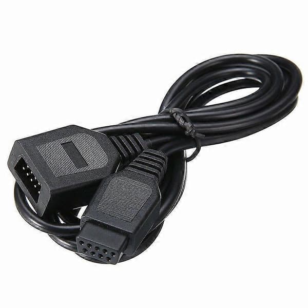 9-stifts förlängningskabel för 2/3 Megadrive 2-kontroller black