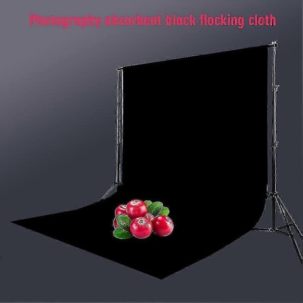 Profesjonell fløyelsbakgrunn for studiofotografering 60x90cm