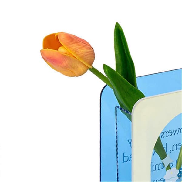 Klar Akryl Blomstervase, Moderne Bukettholder, Estetisk Romdekor 26-27s