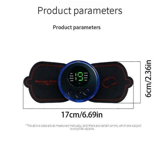 Mini EMS Akupunktsmassager med stabil strömförsörjning för smärtlindring