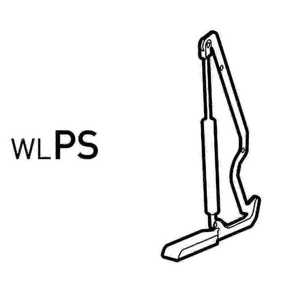 WLPS saranan vaihtohydraulimäntä Keter-roskakoriin 1 kpl