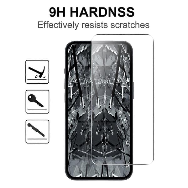 Google Pixel 9a -näytönsuoja HD-karkaistu lasikalvo 2.5D