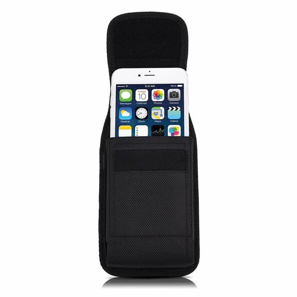 [14]Practical Mobile Pouch for Smaller Phones Svart