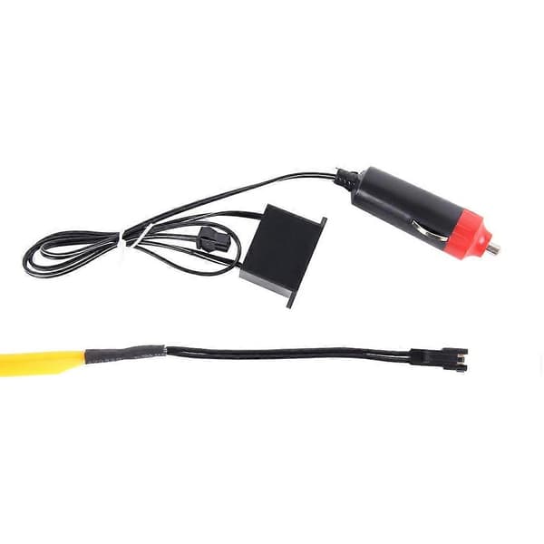 2M kaldt lys fleksibel LED-stripe for bildekorasjon Yellow Light
