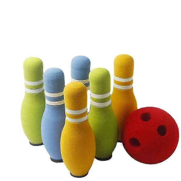 Banmo Bowling Sett for Barn, Innendørs og Utendørs, for Gutter og Jenter