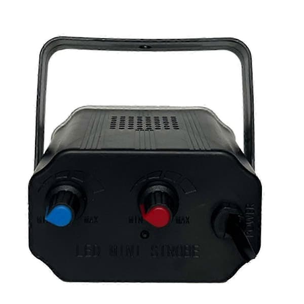 Lydaktivert strobelys med 36 lyse LED-er og hastighetskontroll Black