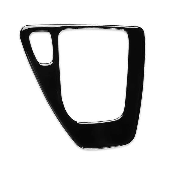 Bilinteriør Gearskifte Dekorativt Cover Gearmonteringskontrolpanel Trim til 3-serie E90 E92 E93 2005-2012 LHD Black