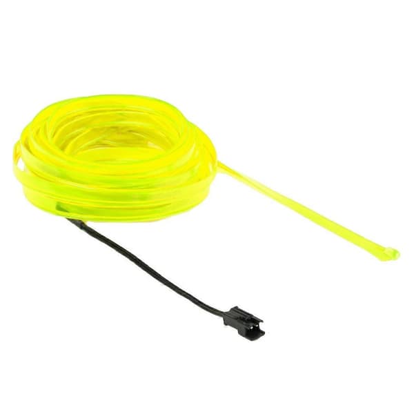 4m kaldt lys fleksibel LED-stripe for bildekorasjon Fluorescent Green Light