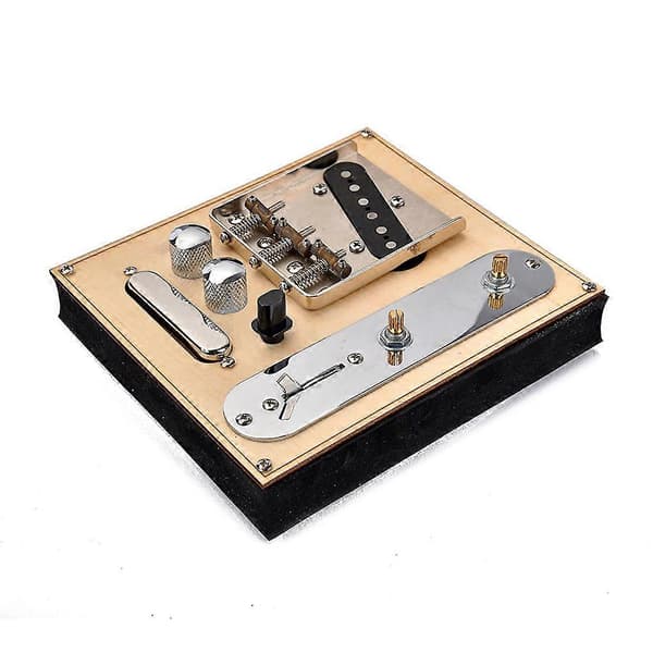 for Telecaster Bridge Line Plate Set Gitar Pickups Kit Erstatningsinstrument