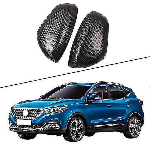 for 2017-2020 MG ZS Karbonfiber ABS Side Bakre Sidespeildeksel Trim Stripe Tilbehør