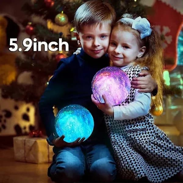 Kuulamppu Galaksivärit LED