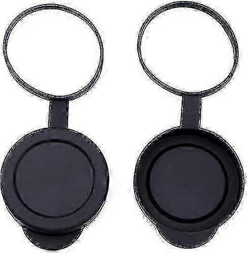 42 mm linsskydd i gummi för kikare, 2-pack