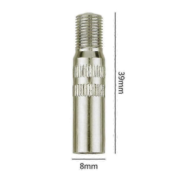 4 stk. krom dekkventilforlengere for bil, lastebil, varebil