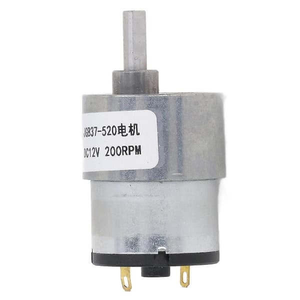DC 12V girmotor med Hall-koder, 200RPM hastighetsreduksjonsmotor for robotutstyr