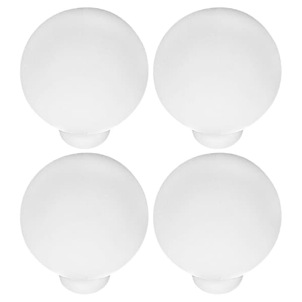 100 stk. globuskuler for eventyrlys, rund form, DIY-prosjekt White