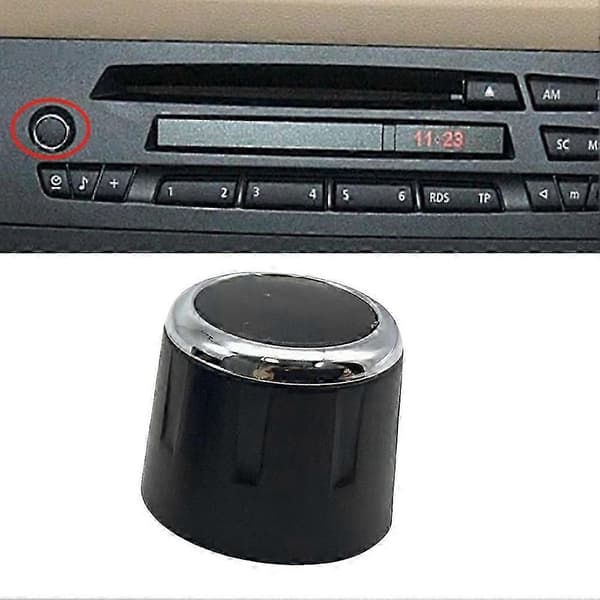 Invändig Radio CD-spelare Volymrattkåpa för BMW E90 E91 E92 E81 E82 E87 E88 X1 E84 Z4 E89