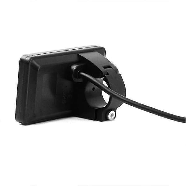 GD02 5Pin 24-60V Farve LCD Display Måler E-cykel Tilbehør Black