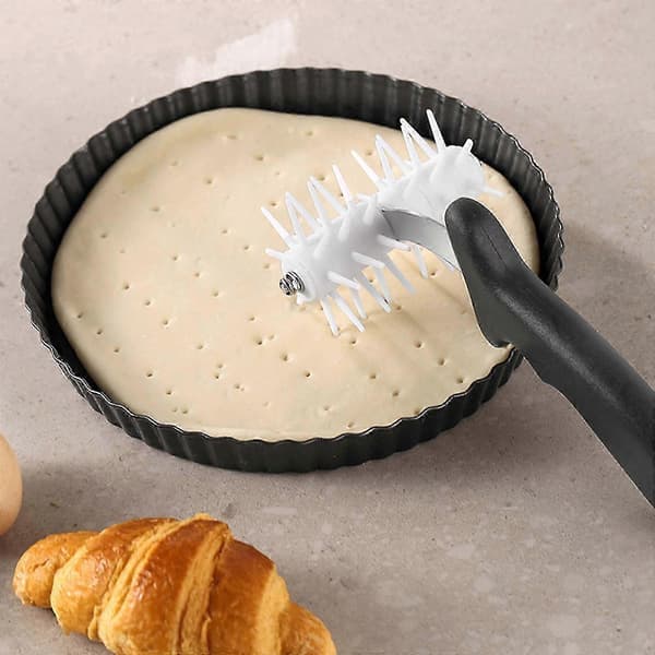 Pizzadeigrulle med håndtak - Profesjonell deighullmaker for pizza, kjeks, pai og bakverk