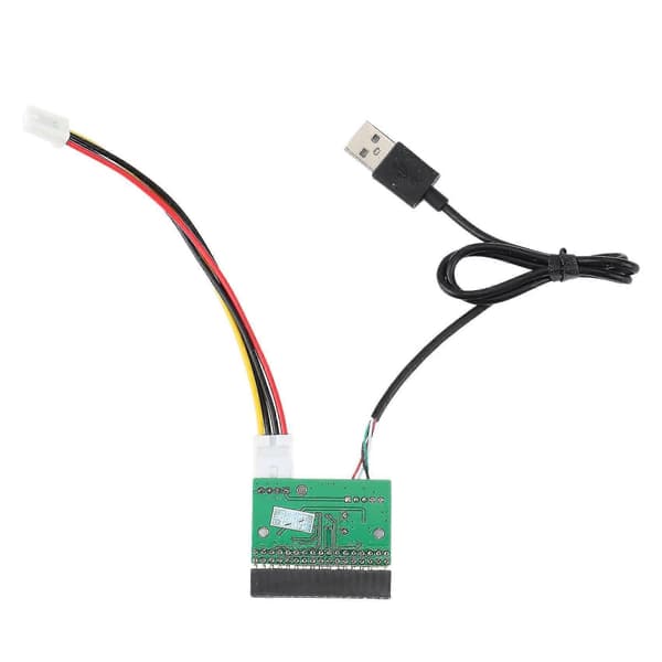 USB til 34-pinners diskettstasjonadapterkabel for 3,5-tommers 1,44 MB diskett Green