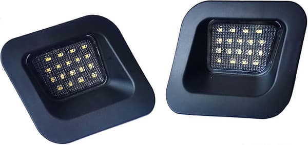 2 stk. - Nummerpladelys til Dodge RAM 1500 2500 3500 LED style597