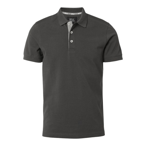 Morris Polo Graphite Herre